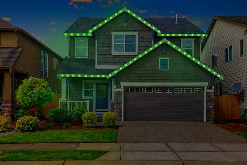LED housing package 125ft kit