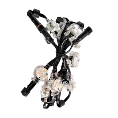 12V RGBW puck light strands
